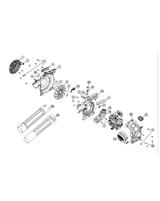 Part Location Diagram of 753-06853 MTD Starter asm blo